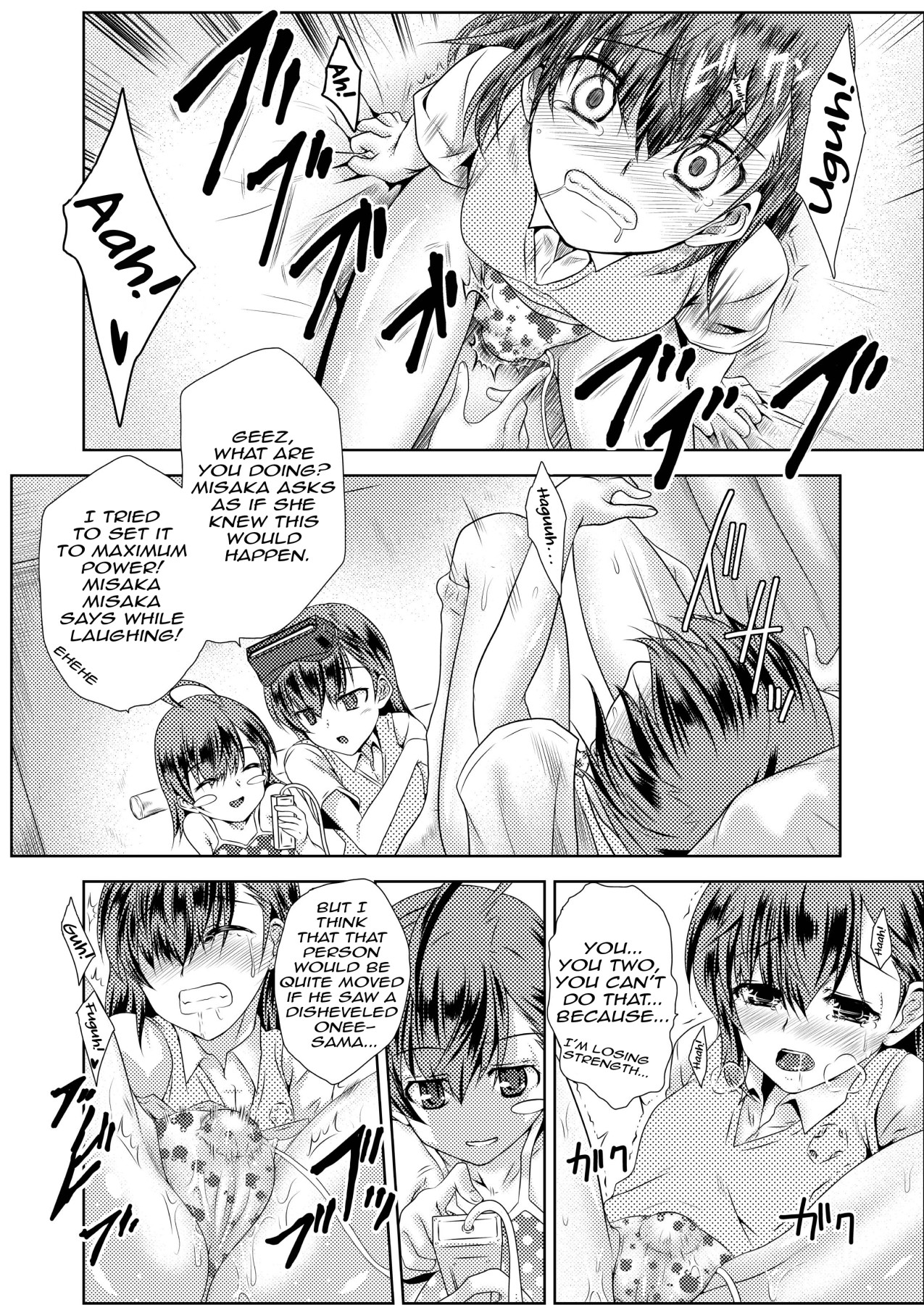 Hentai Manga Comic-Misaka x3 - To Your Honest Feelings-Read-12